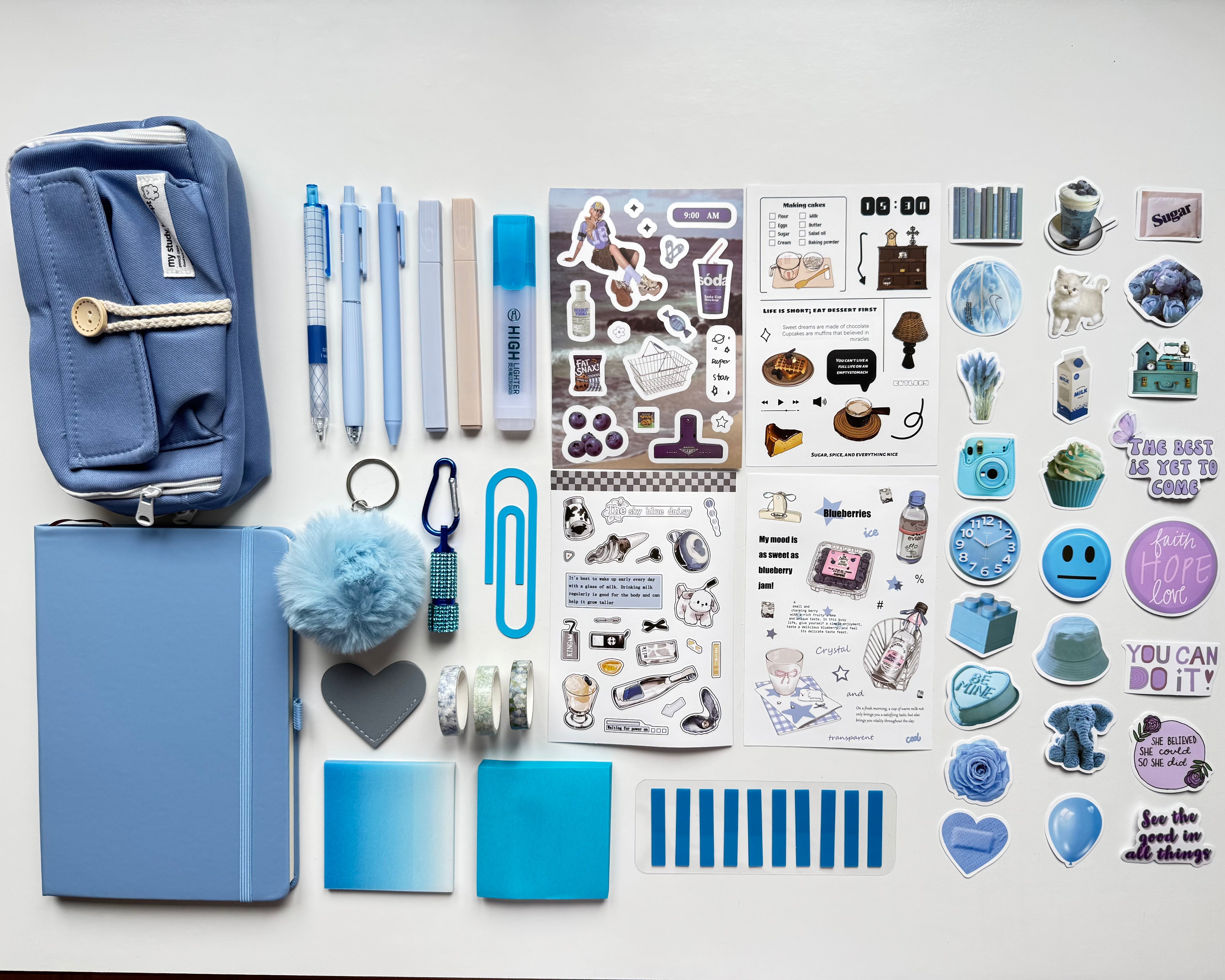 💎 Light Blue Bundle - Diamond Sky